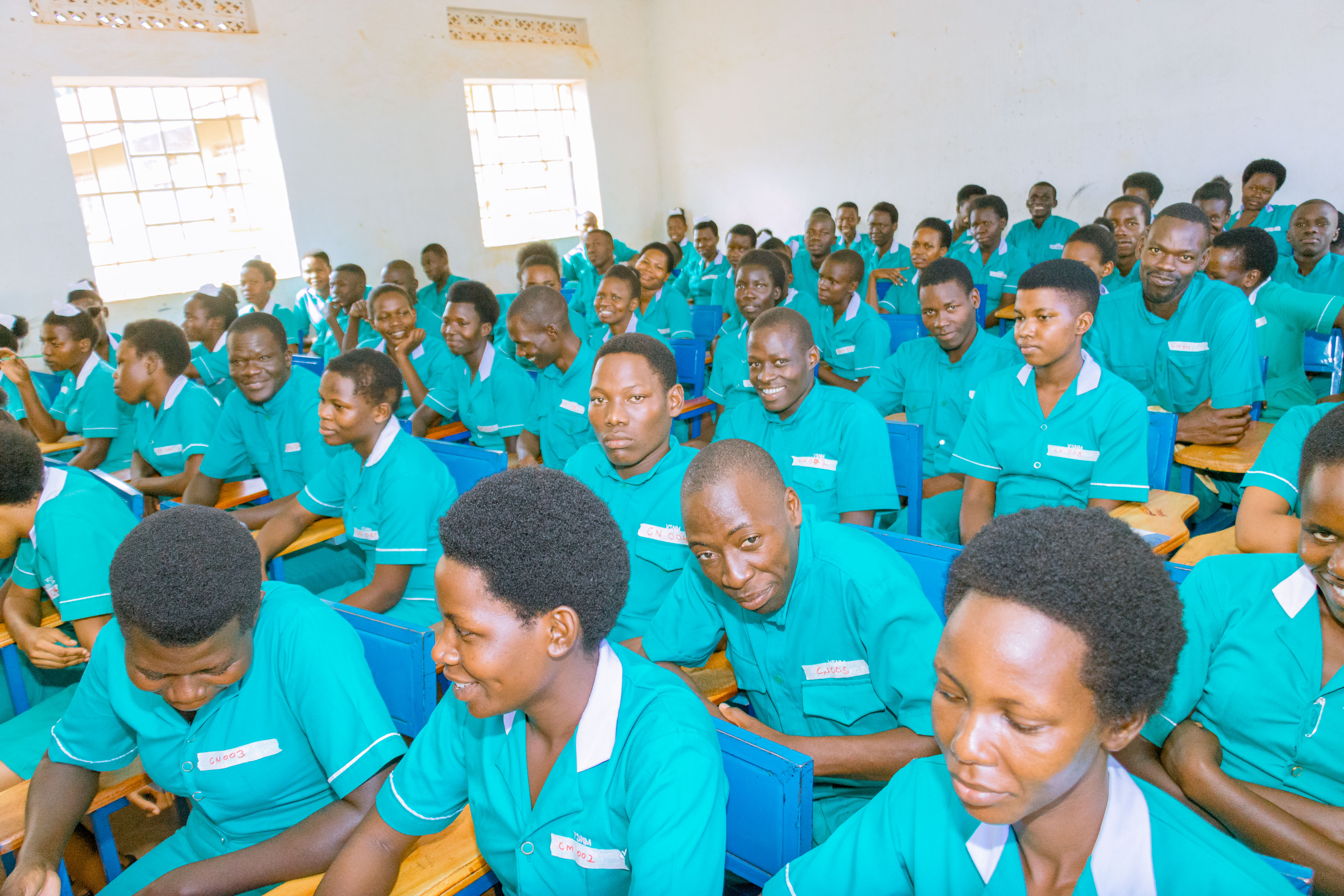 Lango primary school classroom
