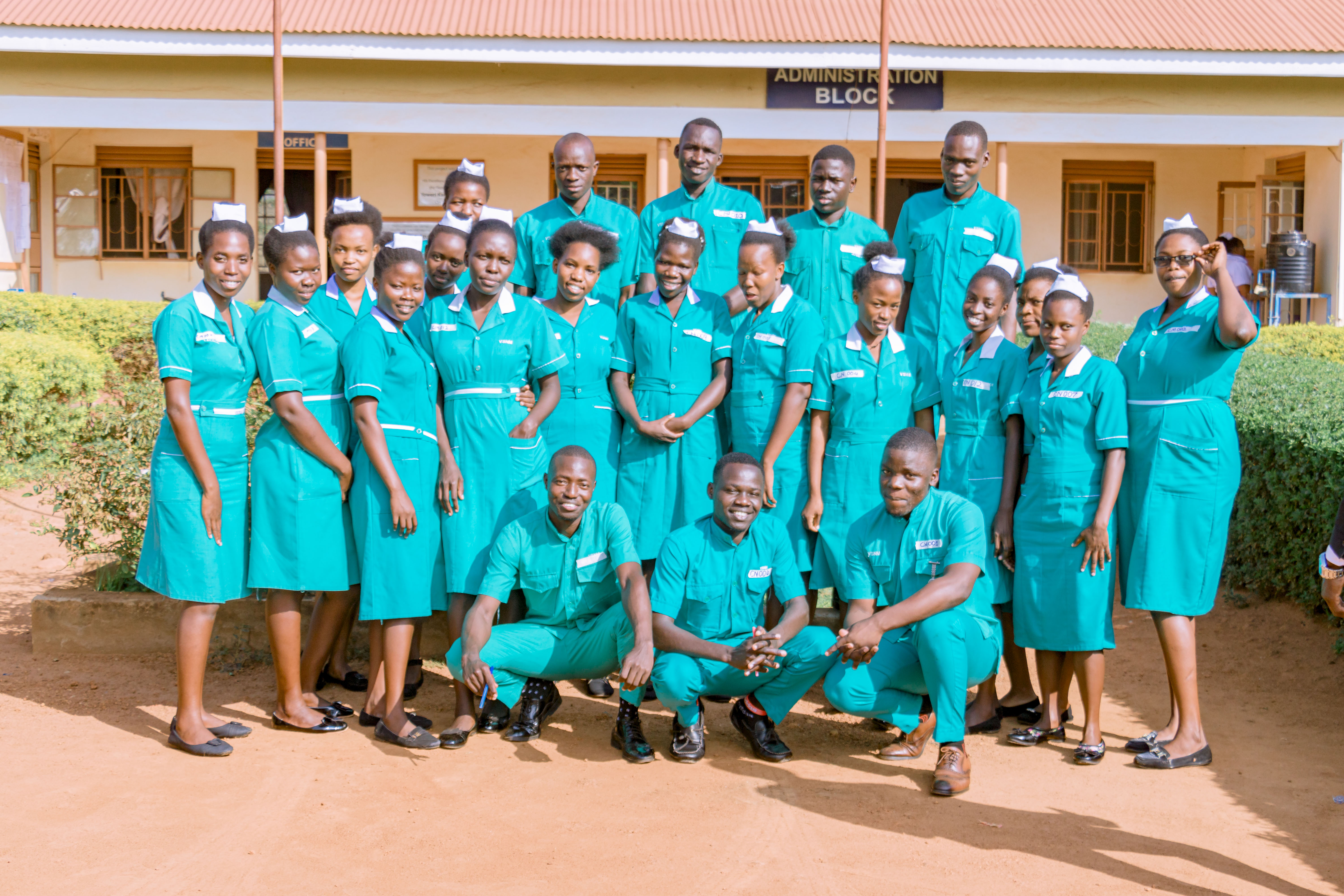 Lango students studying