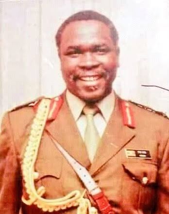 David Oyite Ojok in military uniform